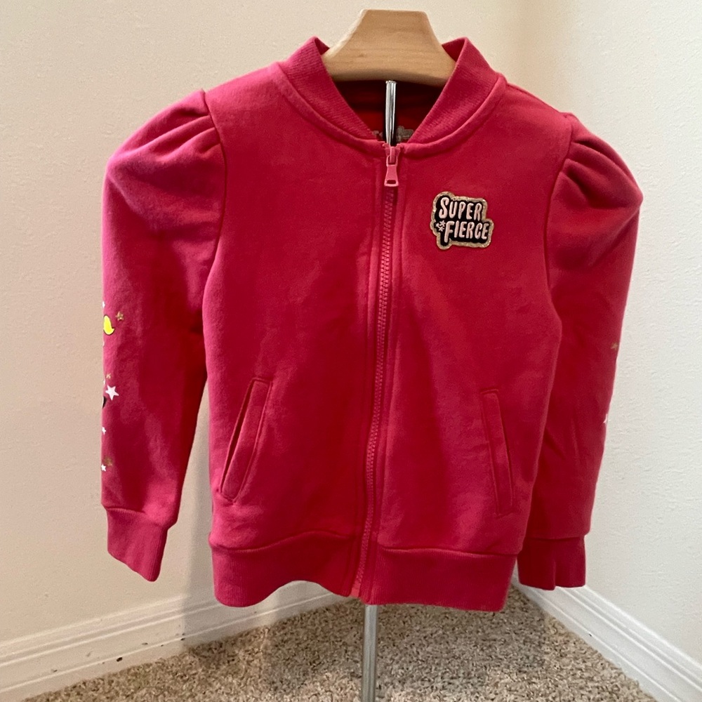 Kids Super Fierce Pink Hoodie